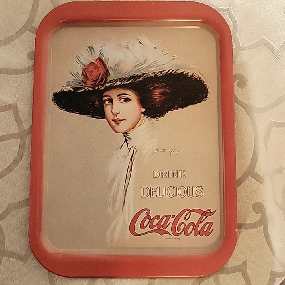 4 for $20.  Vintage Coca-Cola Tray